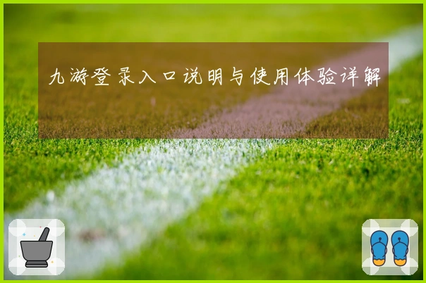 九游登录入口说明与使用体验详解